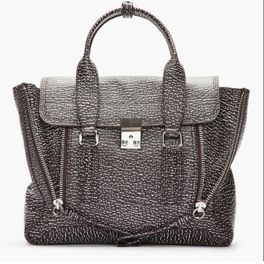 Phillip Lim Medium Brown Shark Pashli Satchel.